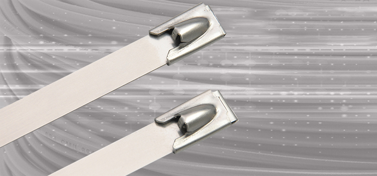 Stainless Steel Ball Lock Cable Ties, Uncoated