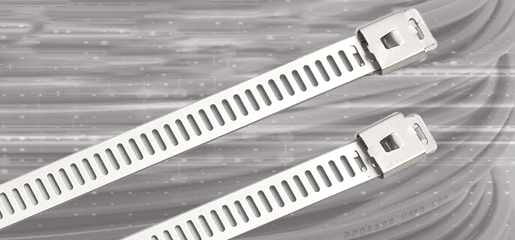 Stainless Steel Perforated Type Cable Tie, Uncoated