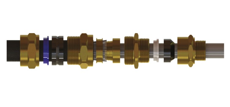 RDA : Double Sealed Cable Glands for Armored Cables